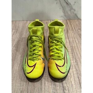 Nike Shoes Youth 2Y Yellow Lace Soccer Mercurial Superfly 7 MDS BQ5418-703